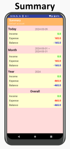 اسکرین شات 5 برنامه Easy Expense