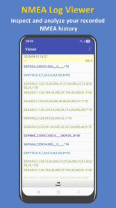 اسکرین شات 3 برنامه NMEA Tools