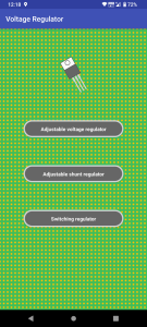 اسکرین شات 1 برنامه Voltage Regulator