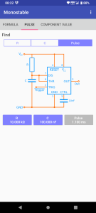 اسکرین شات 5 برنامه Timer IC 555 Calculator