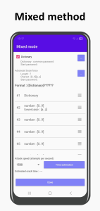اسکرین شات 5 برنامه ZIP password recovery