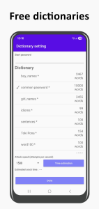 اسکرین شات 2 برنامه ZIP password recovery