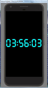 اسکرین شات 1 برنامه Digital Clock with Metronome