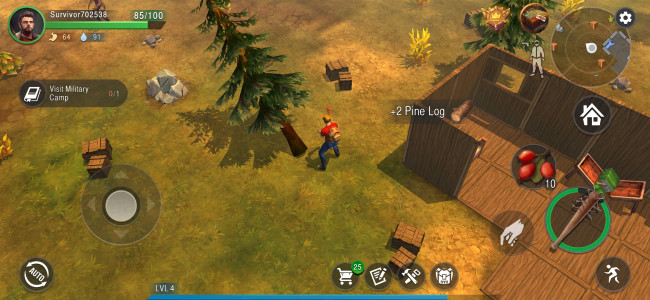 اسکرین شات 1 بازی Live or Die: Survival Pro
