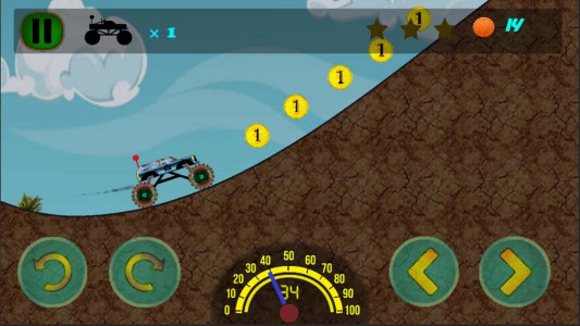اسکرین شات 3 بازی ماشین بازی تپه نوردی آفرود