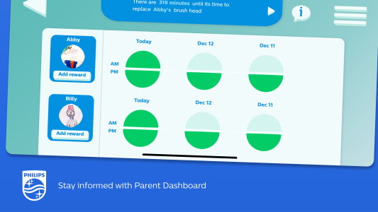 اسکرین شات 5 برنامه Philips Sonicare For Kids