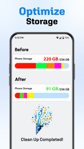 اسکرین شات 3 برنامه Storage Cleaner for Android