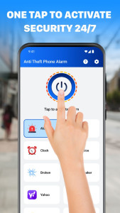 اسکرین شات 6 برنامه Anti Theft Phone Alarm