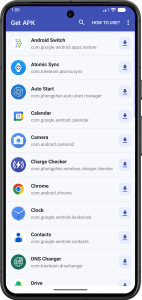 اسکرین شات 3 برنامه Get APK Application