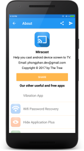 اسکرین شات 6 برنامه Miracast - Wifi Display