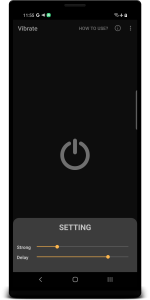 اسکرین شات 4 برنامه Vibrate App