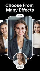 اسکرین شات 5 برنامه LookLab: AI Yearbook Photo Art