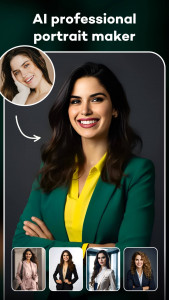 اسکرین شات 2 برنامه LookLab: AI Yearbook Photo Art