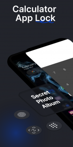 اسکرین شات 1 برنامه Calculator Lock Hide App Photo