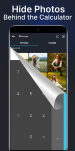 اسکرین شات 4 برنامه Calculator Lock Hide App Photo