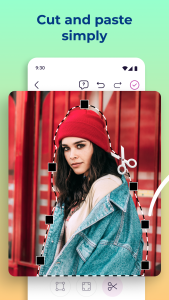 اسکرین شات 2 برنامه Cut and Paste Photos
