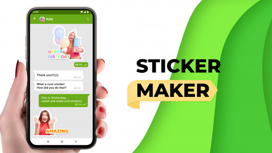 اسکرین شات 8 برنامه Sticker Maker - WAStickers