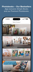 اسکرین شات 4 برنامه Photobook: Photo Books & Gifts