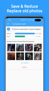 اسکرین شات 3 برنامه Photo Compressor and Resizer