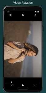 اسکرین شات 1 برنامه Rotate Video