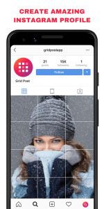 اسکرین شات 3 برنامه Grid Post - Photo Grid Maker