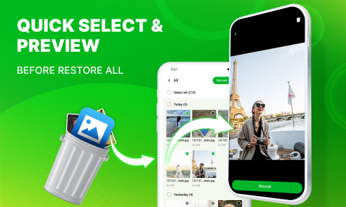 اسکرین شات 5 برنامه All File Recovery: Photo Video