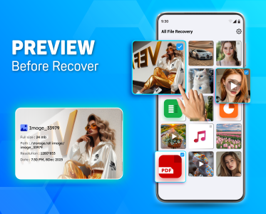 اسکرین شات 3 برنامه Photo Recovery - Recover All