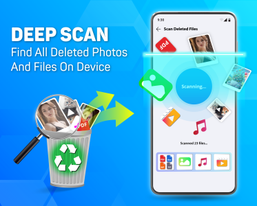 اسکرین شات 2 برنامه Photo Recovery - Recover All