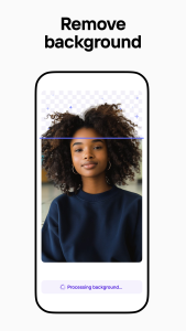 اسکرین شات 2 برنامه Photoroom: AI Photo Editor