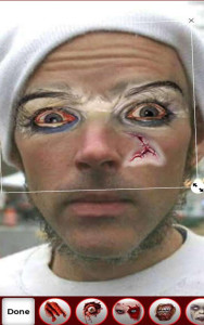 اسکرین شات 4 برنامه Zombie Face Photo Editor