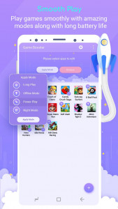 اسکرین شات 4 برنامه Game Booster -One Tap Launcher