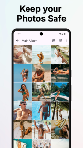 اسکرین شات 2 برنامه Clock Lock Secret Photo Vault