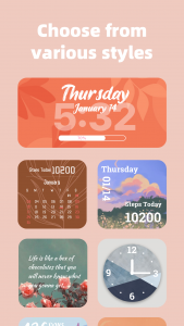 اسکرین شات 4 برنامه MagicWidgets - iOS Widgets
