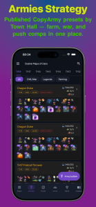اسکرین شات 3 برنامه Maps for Clasher of Clans