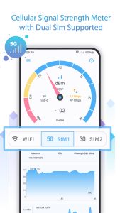 اسکرین شات 3 برنامه Net Signal: WiFi & 5G Meter