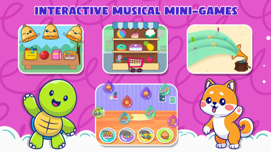 اسکرین شات 4 بازی Musical Toy Piano and Songs