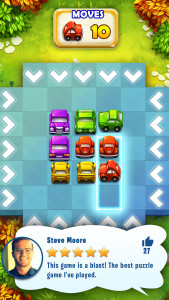 اسکرین شات 1 بازی Traffic Puzzle: Car Jam Escape