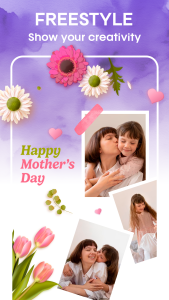 اسکرین شات 4 برنامه Collage Maker - Grid & Frames