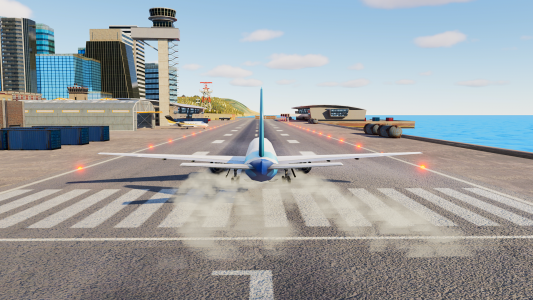 اسکرین شات 1 بازی Airplane Pro: Flight Simulator