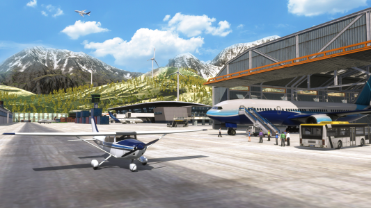 اسکرین شات 6 بازی Airplane Pro: Flight Simulator