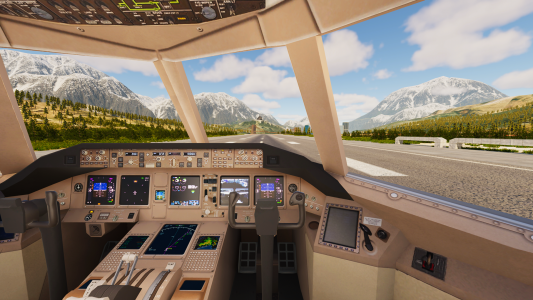 اسکرین شات 3 بازی Airplane Pro: Flight Simulator