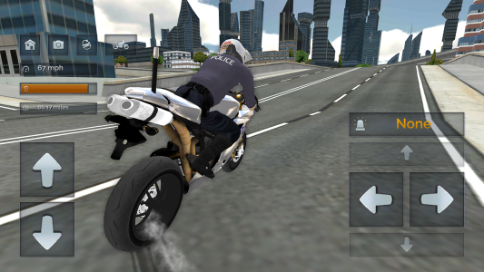 اسکرین شات 6 بازی Police Motorbike Simulator 3D