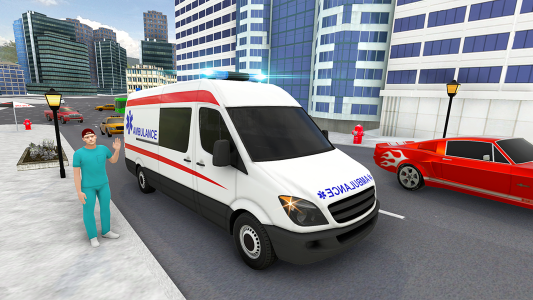 اسکرین شات 3 بازی Ambulance Simulator Car Driver
