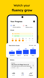 اسکرین شات 6 برنامه Language Learning: Pingo AI