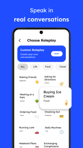 اسکرین شات 2 برنامه Language Learning: Pingo AI
