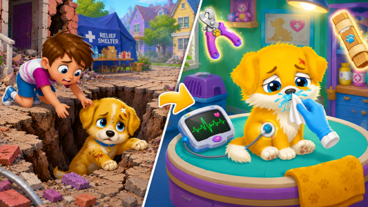 اسکرین شات 3 بازی Rescue Game for Kids