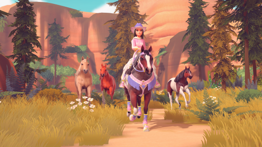 اسکرین شات 1 بازی Barbie™ Horse Ride & Rescue