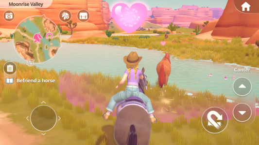 اسکرین شات 3 بازی Barbie™ Horse Ride & Rescue