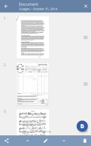 اسکرین شات 2 برنامه TurboScan™: PDF scanner