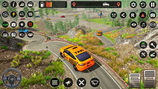 اسکرین شات 1 بازی Grand Taxi Simulator Games 3d